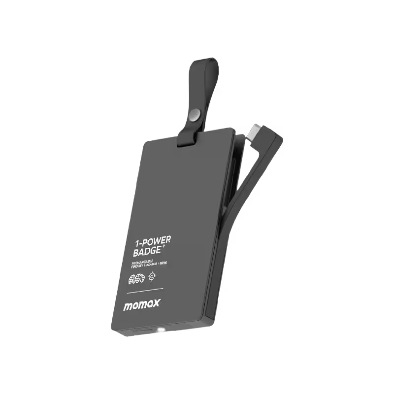 product-0-1028.png MOMAX 1-Power Badge+ 2500mA Power Bank With Find My Locator - Image 1