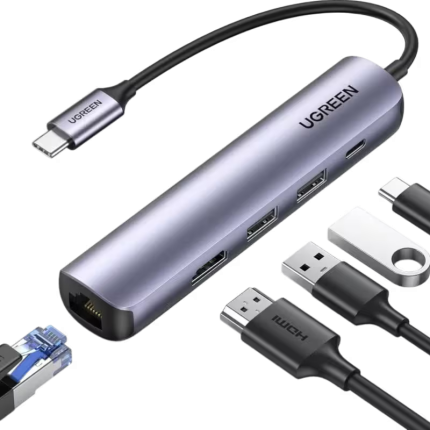 Ugreen CM136 5-in-1 USB-C to HDMI Multifunctional Hub