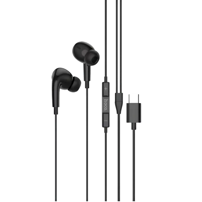 product-0-1072.png Hoco M101 Pro In-ear Wired Earphones - Image 1
