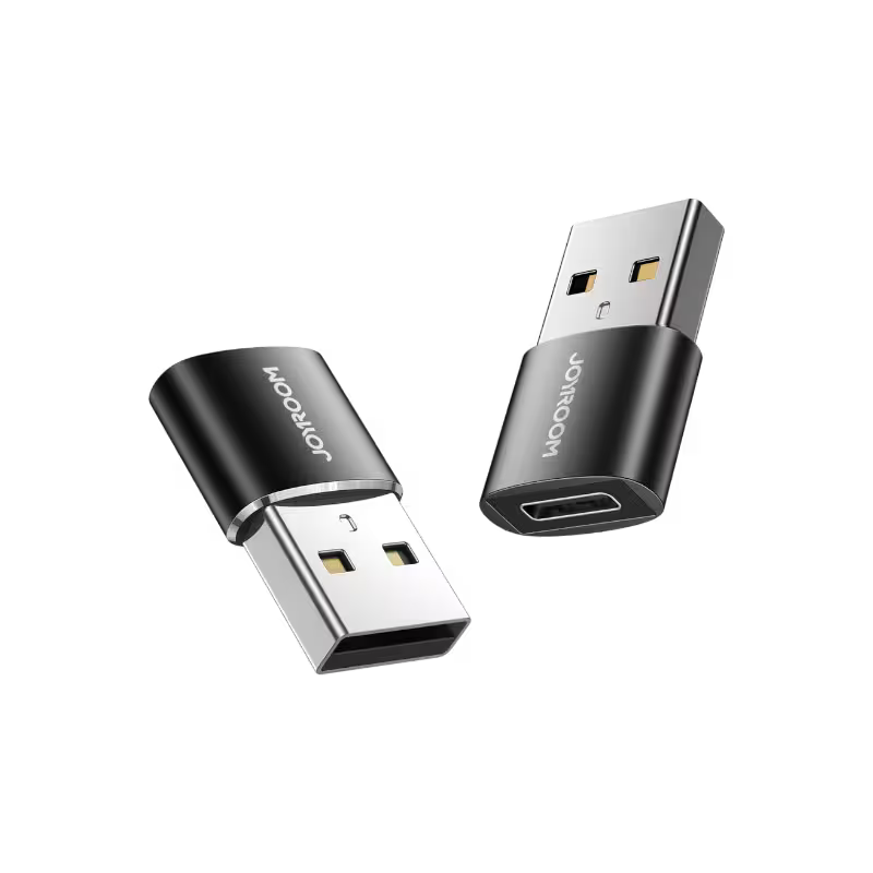 product-0-1087.png Joyroom S-H152 USB Male to Type-C Female Adapter 2Pcs - Image 1