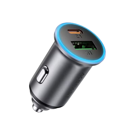 ACEFAST B15 65W Car Charger Dual Port USB-A + USB-C