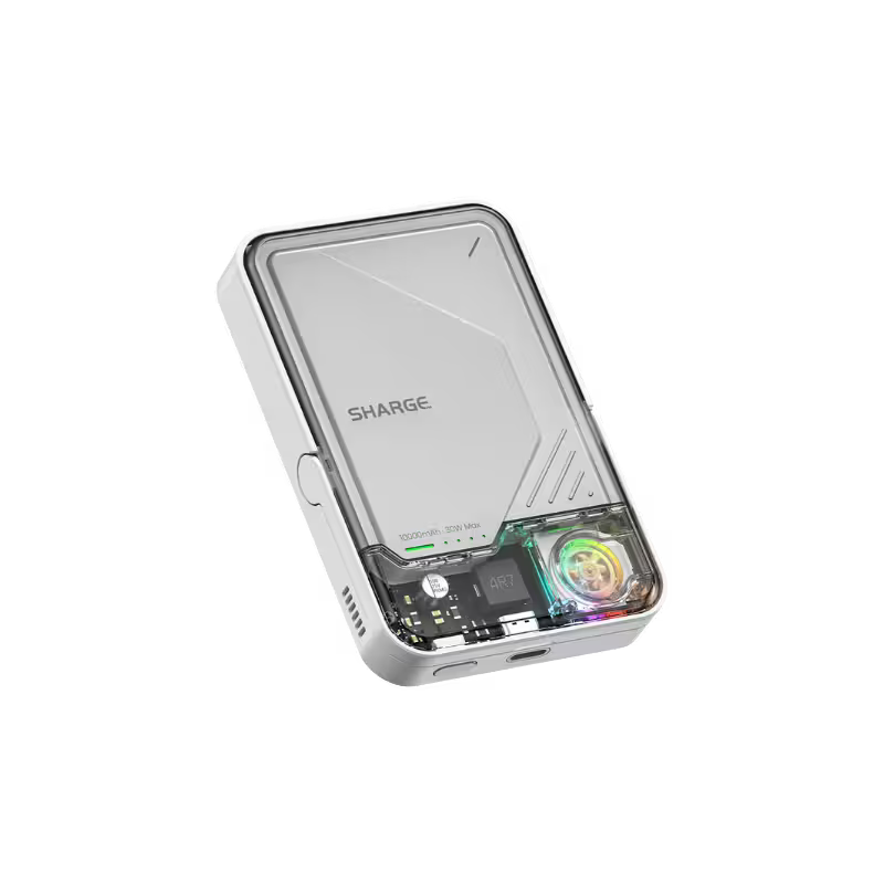product-0-1198.png SHARGE ICEMAG 2 Power Bank Wireless Charging—10000 mAh - Image 1