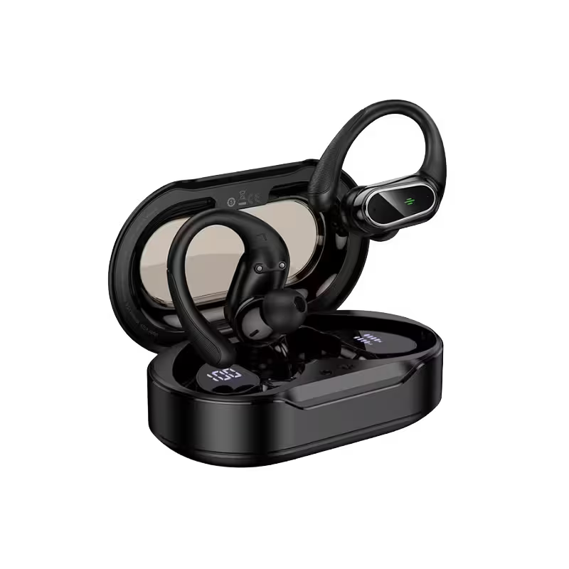 product-0-1222.png Hoco EQ29 Earhook TWS Earbuds - Image 1