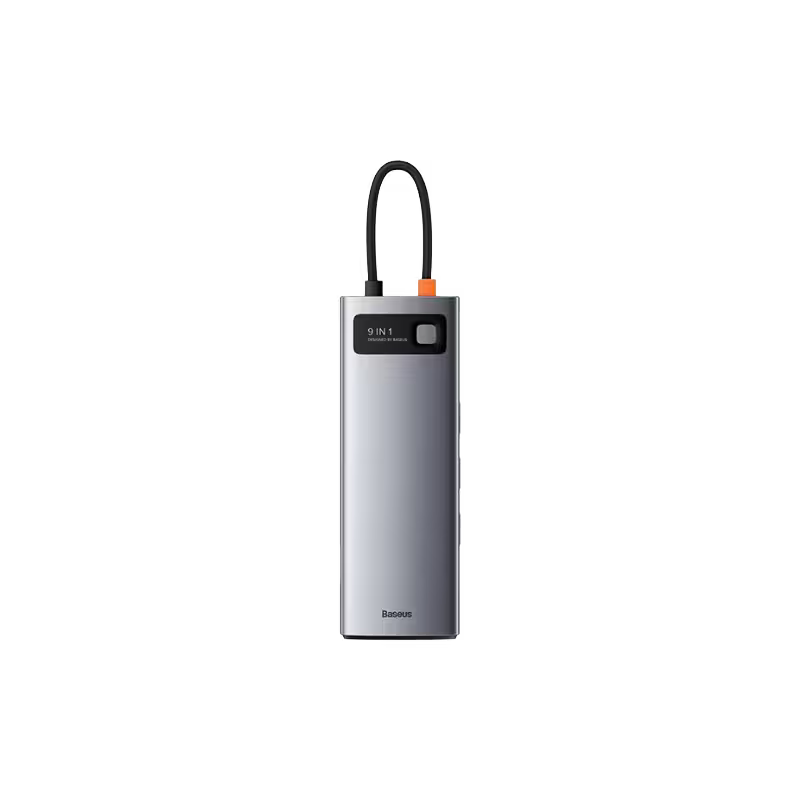 product-0-1243.png Baseus Metal Starjoy 9 in 1 Multifunctional Type-C Hub - Image 1