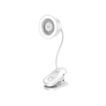 Hoco HX610 Clip Mount Fan with Rechargeable Battery and LED Light