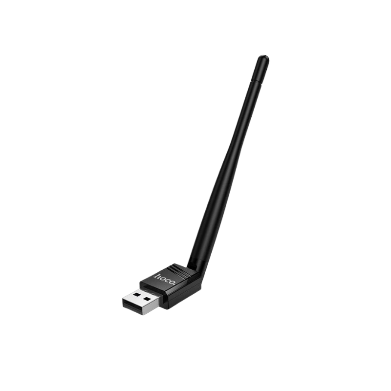 product-0-128.png Hoco HI37 Wi-Fi 4 USB Wireless Network Card - Image 1