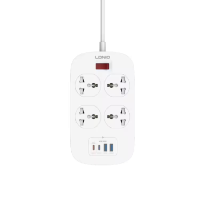 LDNIO SC4407C Universal Outlet 45W USB Power Strip