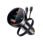 Baseus Superme Digital Display PPS Dual Port 100W Car Charger
