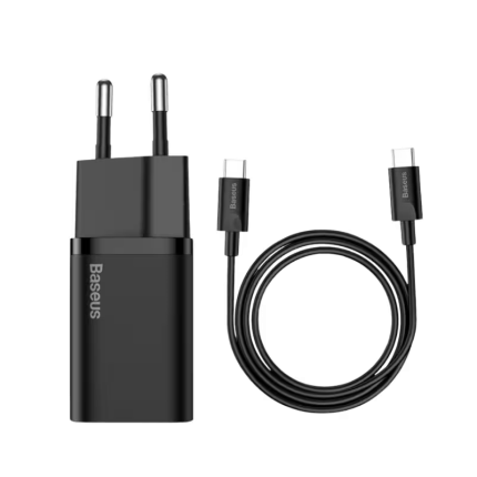 Baseus Super Si Quick Charger 25W With Type C Cable