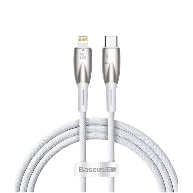 product-0-1471.png Baseus Glimmer 20W Type-C to Lightning Fast Charging Cable - Image 1