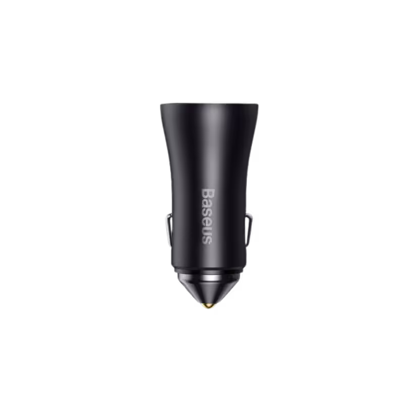 product-0-1518.png Baseus Golden Contactor Pro Dual USB-C 40W Car Charger - Image 1