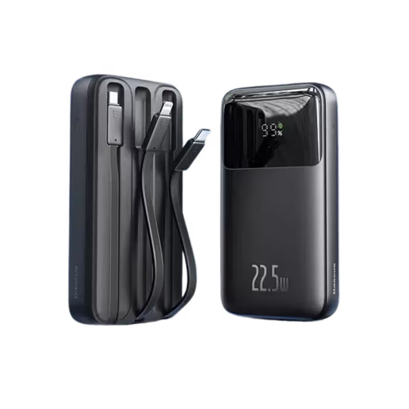 product-0-1527.png Baseus Comet Series Triple Cable 22.5W 20000mAh Power Bank - Image 1