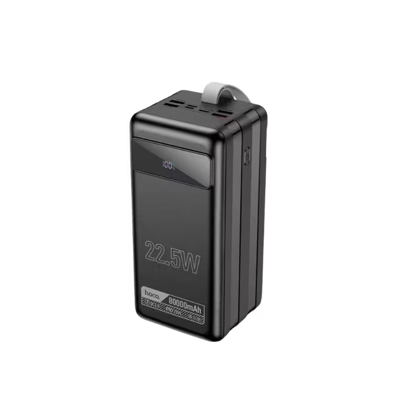 product-0-1532.png Hoco DB50 Large Capacity Power Bank 80000mAh 22.5W - Image 1