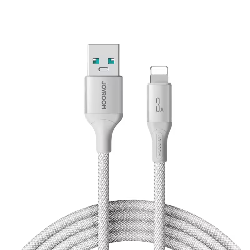 product-0-1540.png JOYROOM S-A28 3A USB-A to Lightning Fast Charging Data Cable - Image 1