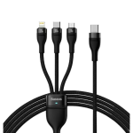 Baseus Flash Series Ⅱ One-For-Three Fast Charging Cable 100W