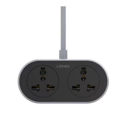 LDNIO SC2018 2AC Outlet Universal Extension Power Socket