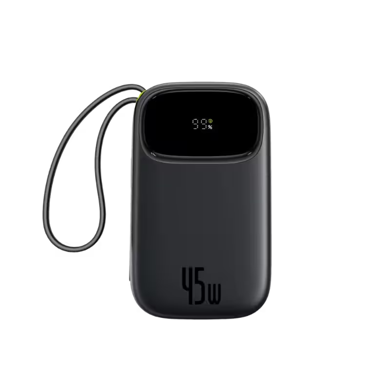 product-0-1583.png Baseus QPow 3 45W 20000mAh Power Bank with Type-C & Lightning Cable - Image 1