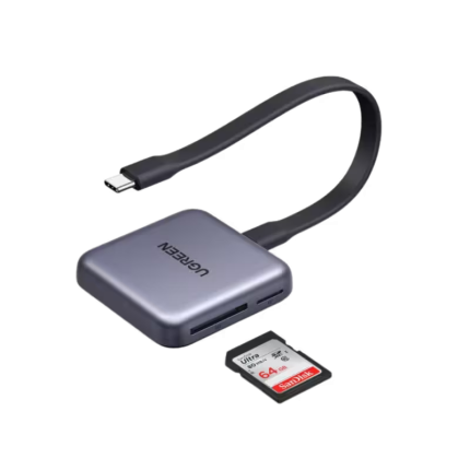 UGREEN CM898 MagFlow Portable Magnetic USB-C Card Reader