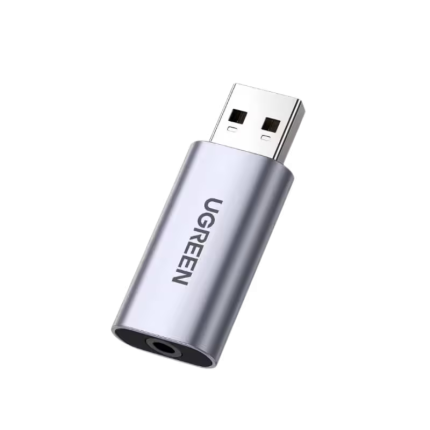 Ugreen CM383 3.5mm Female to USB Male Audio Converter