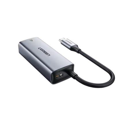Ugreen CM255 Type-C to RJ45 1000mbps PD charging Adapter