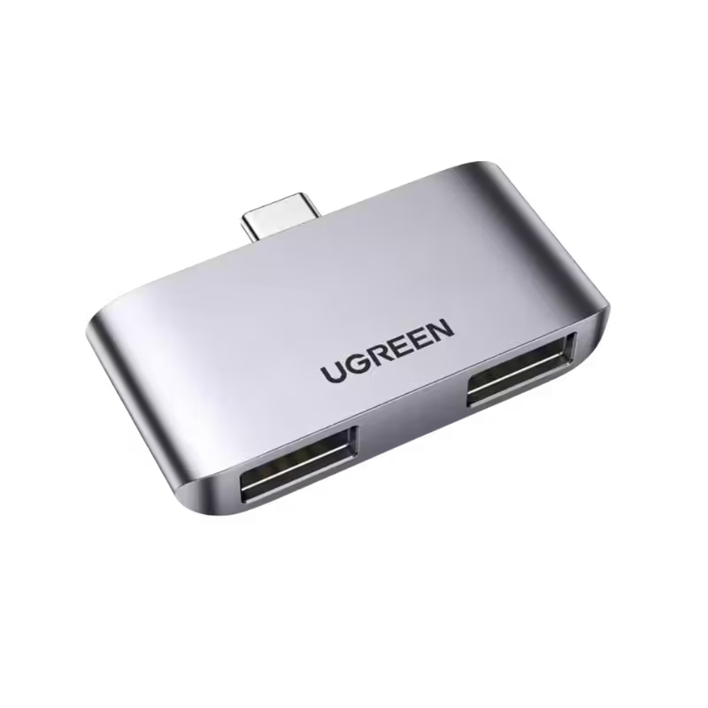 product-0-1619.png Ugreen 10912 CM412 2 in1 USB-C to USB-A Adapter - Image 1