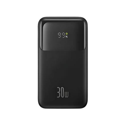 Baseus Comet Series Dual-Cable Digital Display Fast Charge Power Bank 20000mAh 30W