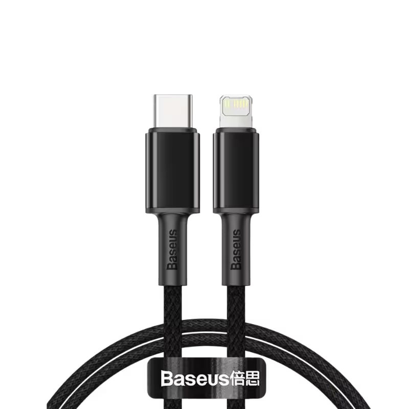product-0-1704.png Baseus High Density Braided PD 20W Type-C to iP Fast Charging Cable - Image 1