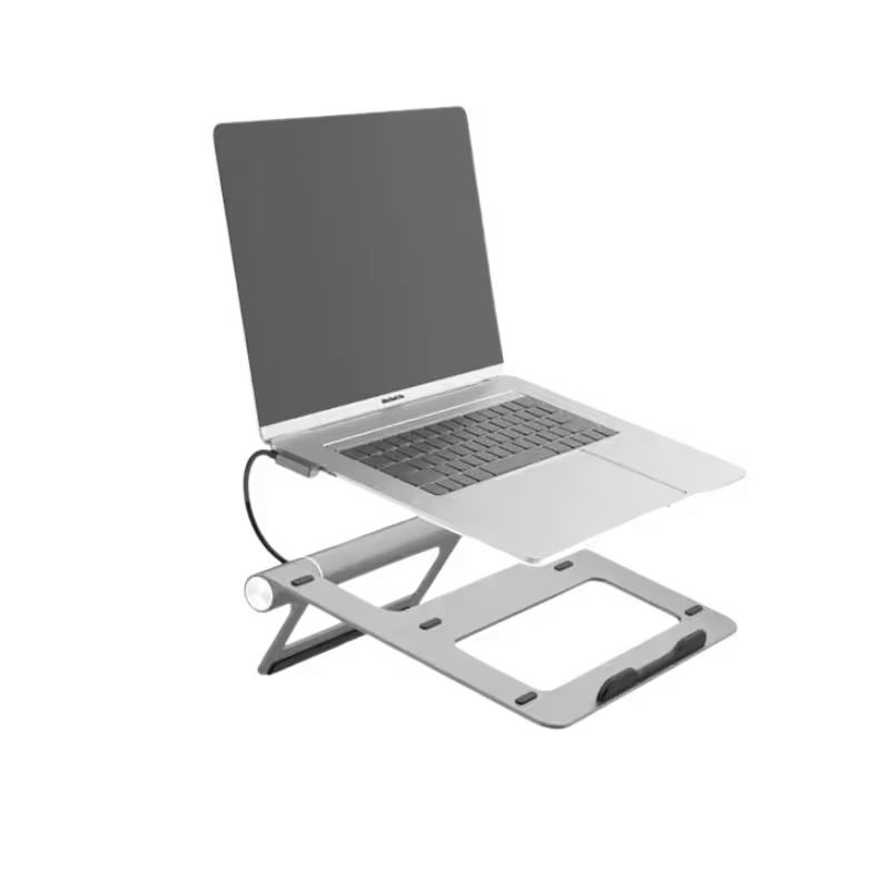 product-0-1726.png WiWU A821CH Laptop Stand Hub 8 in 1 USB-C Docking Station - Image 1