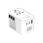 LDNIO Z8 3USB Ports 45W GaN Travel Adapter