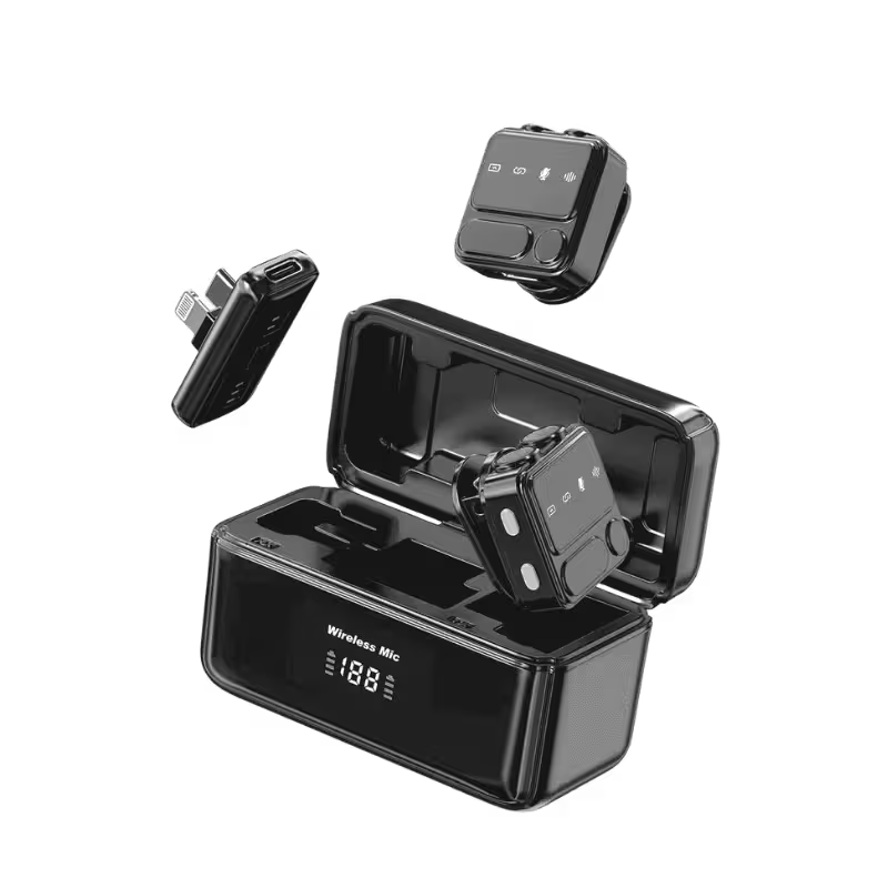 product-0-1739.png WiWU Wi-WM005 Duo Wireless Microphone ANC - Image 1