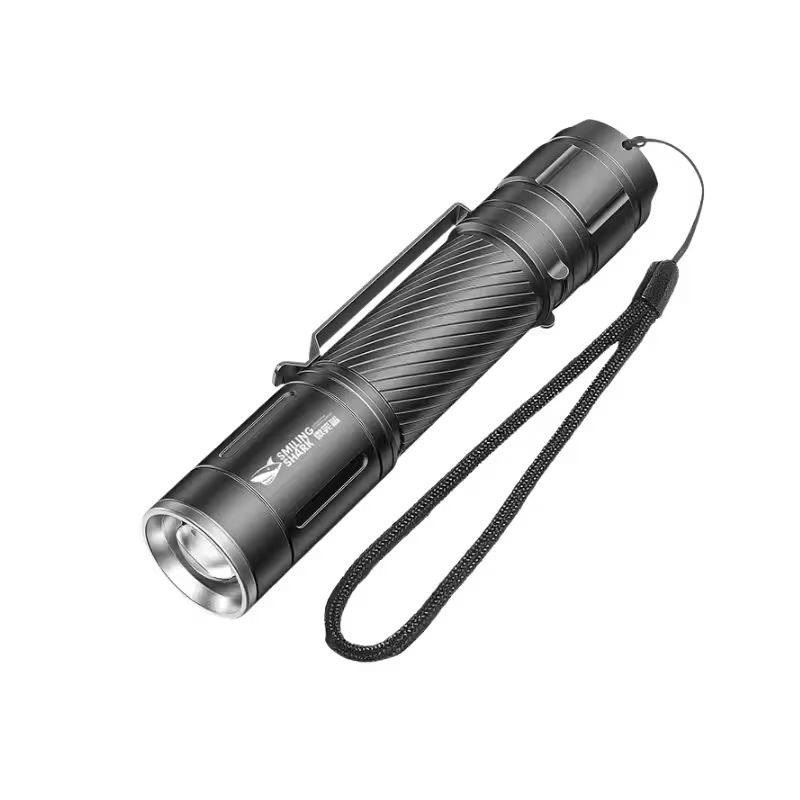 product-0-1760.png Smiling Shark SD7115 Ultra Bright Rechargeable Flashligh - Image 1