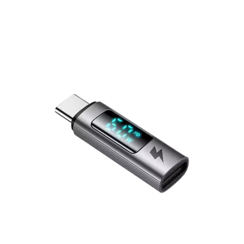 product-0-1923.png Mcdodo OT-599 Lightning to USB-C 60W Power Visible Adapter - Image 1