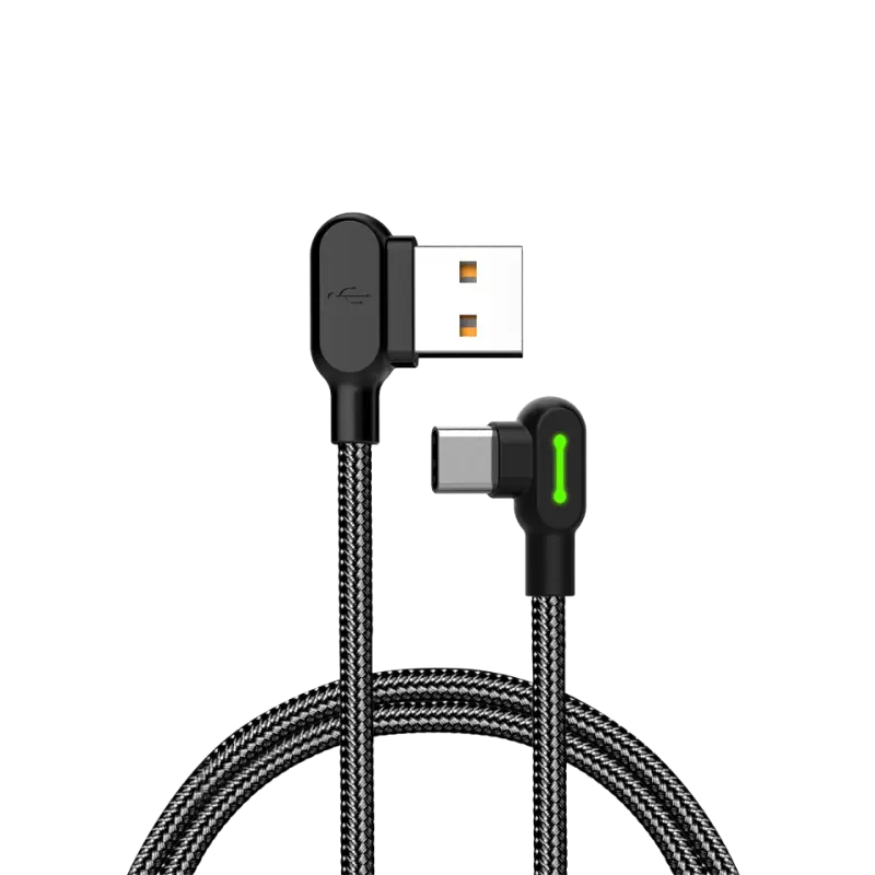 product-0-195.png Mcdodo CA-5281 Button Series USB-A to USB-C Charging & Data Cable with LED - Image 1