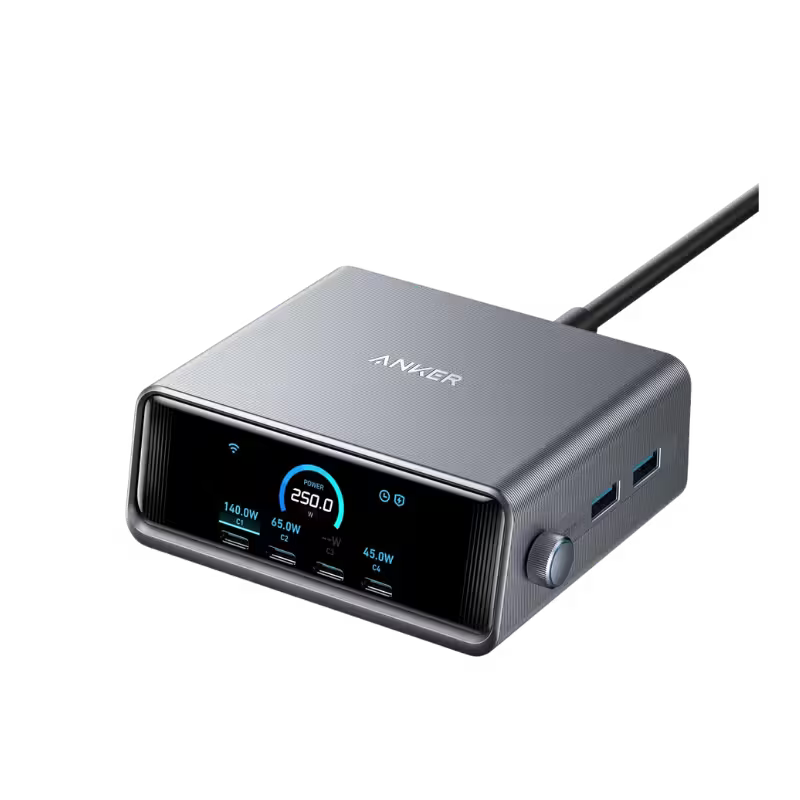 product-0-2021.png Anker Prime 250W GaNPrime Desktop Charging Station - Image 1