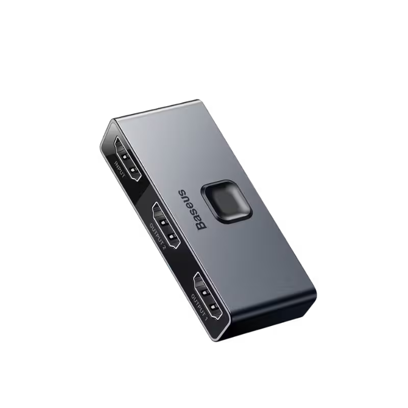product-0-2089.png Baseus Matrix HDMI Switcher 4K HD 2-In-1 Convertor Multi Hub - Image 1