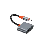 WiWU LT10 Type-C to Type-C & 3.5mm Audio Adapter