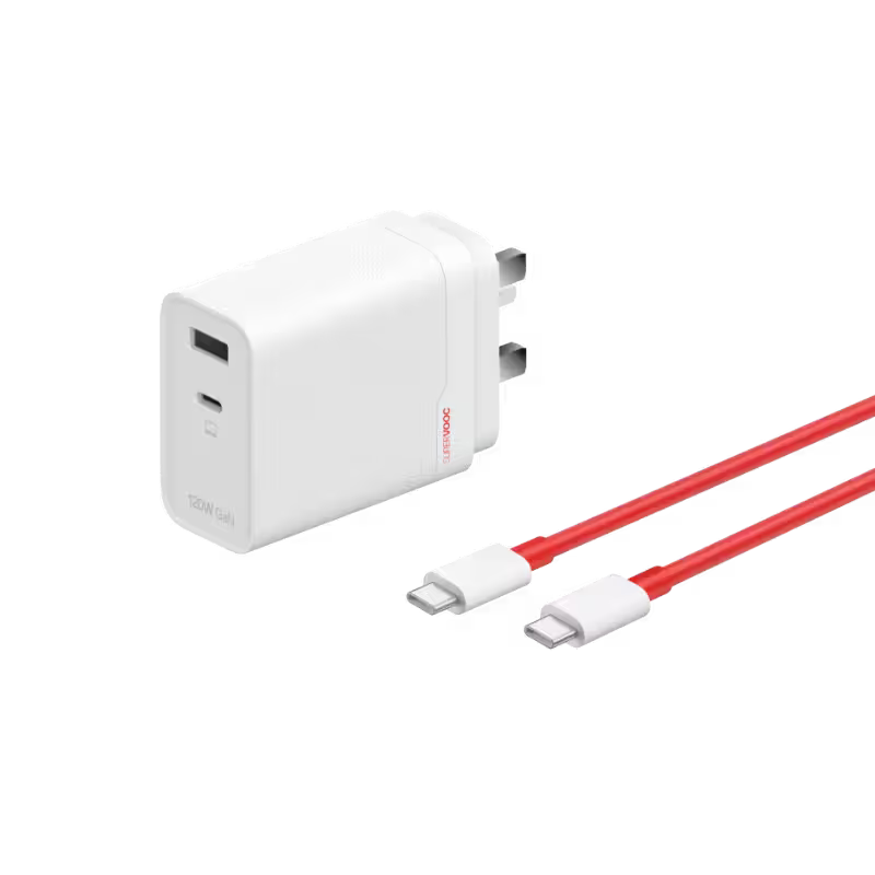 product-0-2109.png OnePlus SUPERVOOC 120W Dual Port Power Adapter with Type-C Cable - Image 1