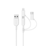 Anker PowerLine II 3-in-1 Cable – 3ft