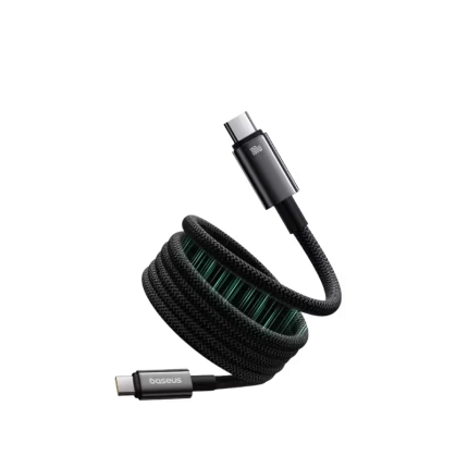 Baseus Tungsten Gold Magnetic 100W Type-C to Type-C Cable