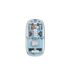 WiWU WM105 Crystal Magnetic Wireless Mouse