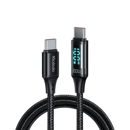 Mcdodo CA-1100 100W Type-C To Type-C Digital Display Fast Charging Cable