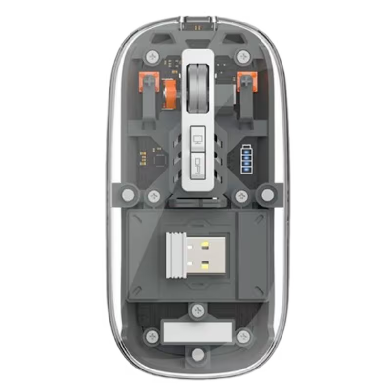 product-0-2198.png Coteci Magic Crystal II Three Mode Wireless Mouse - Image 1