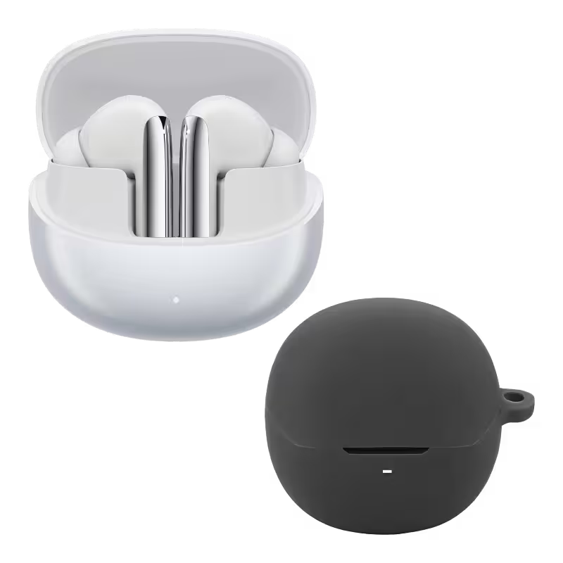 product-0-2235.png QCY HT08 Melobuds Pro ANC Earbuds with Silicone Case Cover - Image 1