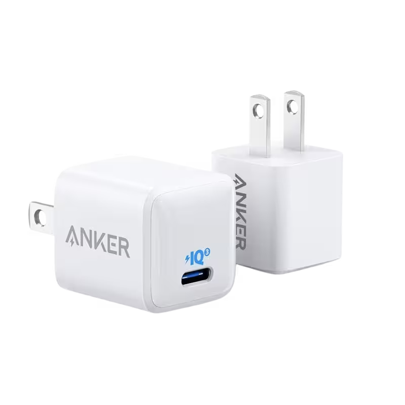 product-0-2243.png Anker 20W PowerPort III Nano IQ 3.0 USB-C Charger - Image 1