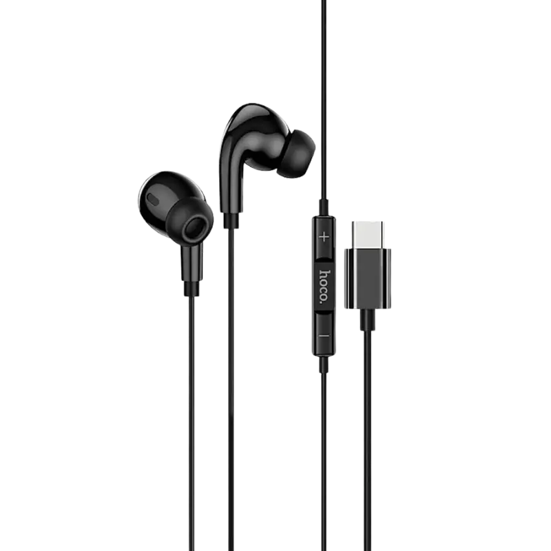 product-0-2244.png Hoco M83 Type-C Wired Earphone - Image 1