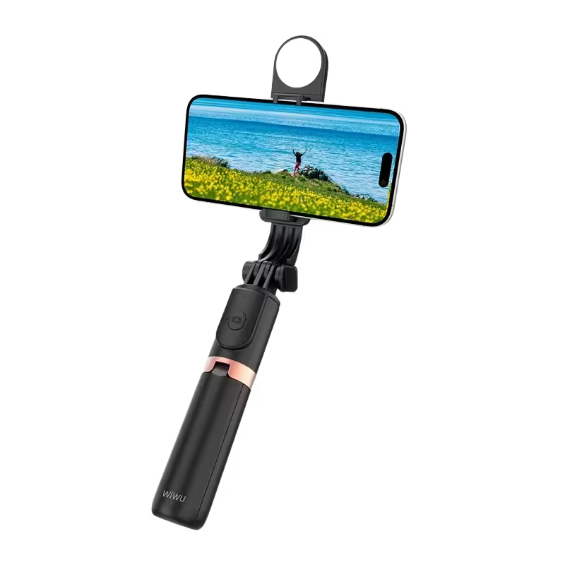 product-0-2274.png WiWU Wi-SE011 Mini Portable Selfie Stick - Image 1
