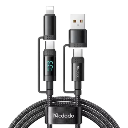 Mcdodo 4 in 1 Charging Cable with LED Watt Display (CA-199)
