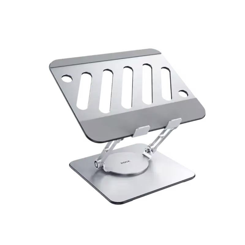 product-0-2355.png Rock Ultra-Light Foldable Adjustable Laptop Stand (RPH1006) - Image 1