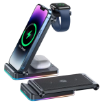 Joyroom JR-WQN01 15W 3 in 1 Foldable Wireless Charger
