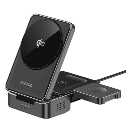 Maxco Qi2 3-in-1 Magnetic Wireless Charger (MW13)